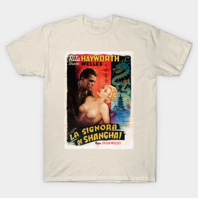 Lady from Shanghai, Italian T-Shirt by CheezeDealer